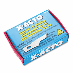 EPIX616 #16 Bulk Pack Blades for X-Acto Knives, 100/Box By HUNT MFG.