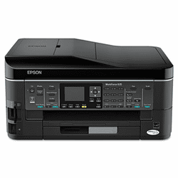 EPSC11CB86201 WorkForce 645 Wireless All-in-One Inkjet Printer, Copy/Fax/Print/Scan By EPSON AMERICA, INC.