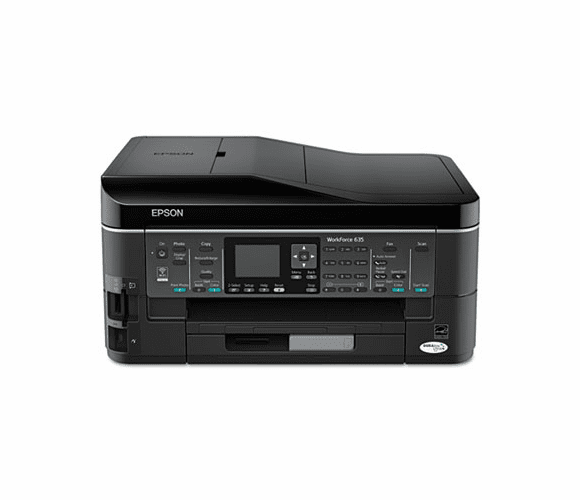 EPSC11CB86201 WorkForce 645 Wireless All-in-One Inkjet Printer, Copy/Fax/Print/Scan By EPSON AMERICA, INC.