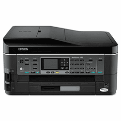 EPSC11CB88201 WorkForce 545 Wireless All-in-One Inkjet Printer, Copy/Fax/Print/Scan By EPSON AMERICA, INC.