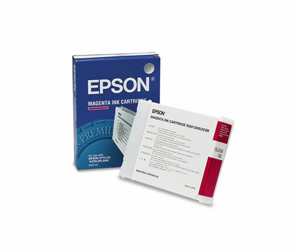 EPSS020126 S020126 Quick-Dry Ink, 2100 Page-Yield, Magenta By EPSON AMERICA, INC.