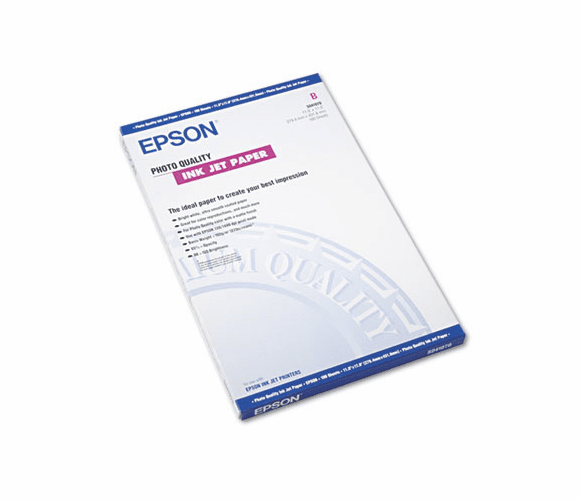 EPSS041070 Matte Presentation Paper, 27 lbs., Matte, 11 x 17, 100 Sheets/Pack By EPSON AMERICA, INC.