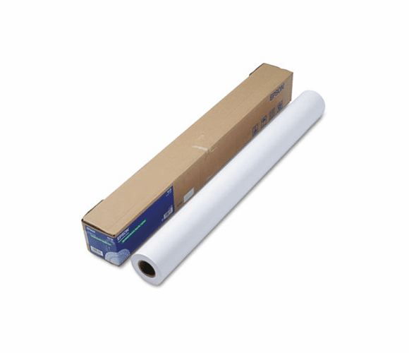 EPSS041386 Non-Glare Matte-Finish Inkjet Paper, Double-Weight, 36" x 82ft Roll By EPSON AMERICA, INC.