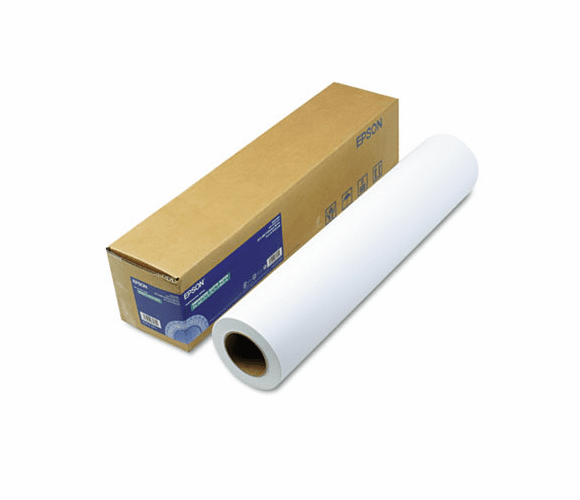 EPSS041595 Enhanced Photo Paper, Enhanced Matte, 24" x 100 ft, Roll By EPSON AMERICA, INC.
