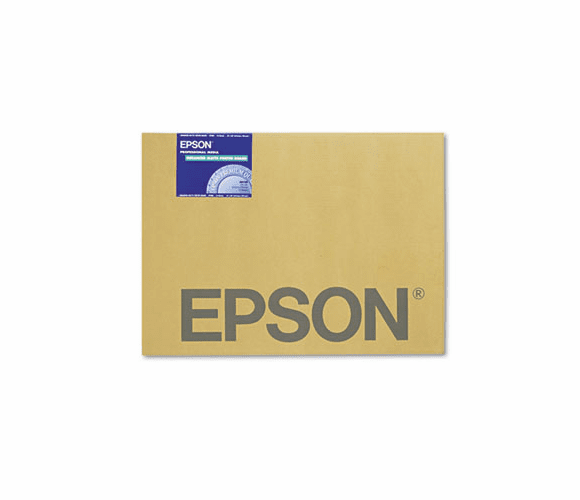 EPSS041598 Enhanced Matte Posterboard, 30 x 24, White, 10/Pack By EPSON AMERICA, INC.
