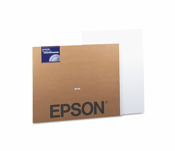 EPSS041599 Matte Wide Format Inkjet Poster Board, Enhanced, 30 x 40, 5/Pack By EPSON AMERICA, INC.