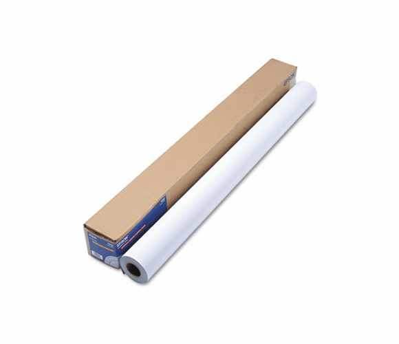 EPSS041619 Enhanced Adhesive Synthetic Paper, 44" x 100 ft, White By EPSON AMERICA, INC.