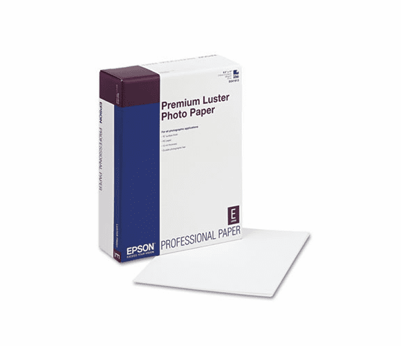 EPSS041913 Ultra Premium Photo Paper, Luster, 8-1/2 x 11, 250 Sheets/Pack By EPSON AMERICA, INC.