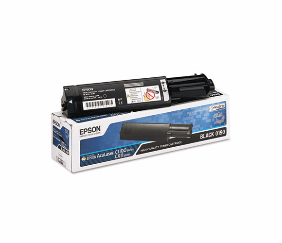 EPSS050190 S050190 Toner, 4000 Page-Yield, Black By EPSON AMERICA, INC.