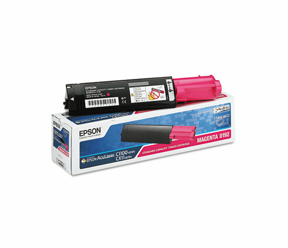 EPSS050192 S050192 Toner, 1500 Page-Yield, Magenta By EPSON AMERICA, INC.