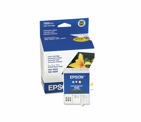 EPST005011 T005011 Ink, 570 Page-Yield, Tri-Color By EPSON AMERICA, INC.