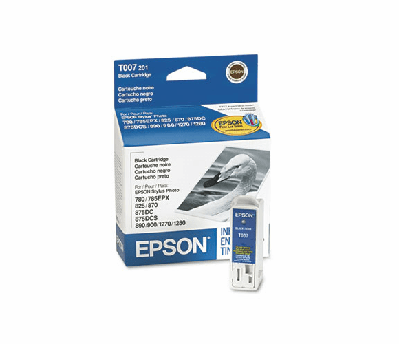 EPST007201 T007201 Intellidge Ink, 370 Page-Yield, Black By EPSON AMERICA, INC.