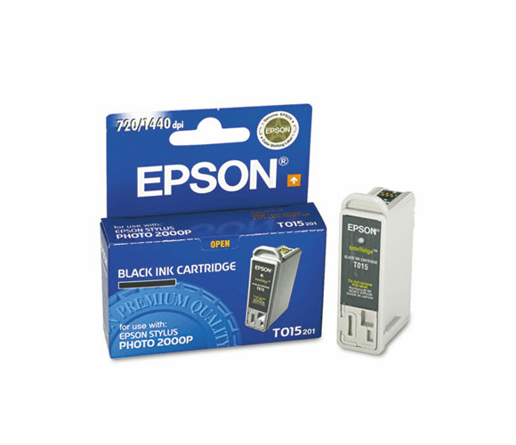 EPST015201 T015201 Ink, 361 Page-Yield, Black By EPSON AMERICA, INC.