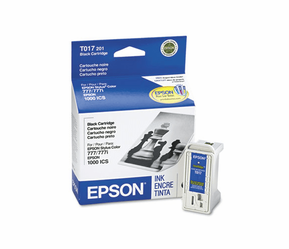 EPST017201 T017201 Intellidge Ink, 190 Page-Yield, Black By EPSON AMERICA, INC.