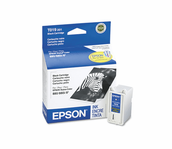 EPST019201 T019201 Ink, 190 Page-Yield, Black By EPSON AMERICA, INC.