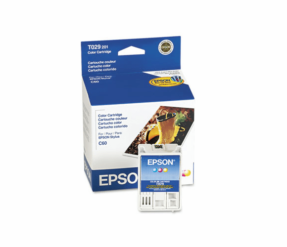 EPST029201 T029201 Intellidge Ink, 420 Page-Yield, Tri-Color By EPSON AMERICA, INC.