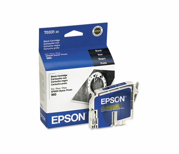 EPST033120 T033120 DURABrite Ink, 630 Page-Yield, Black By EPSON AMERICA, INC.
