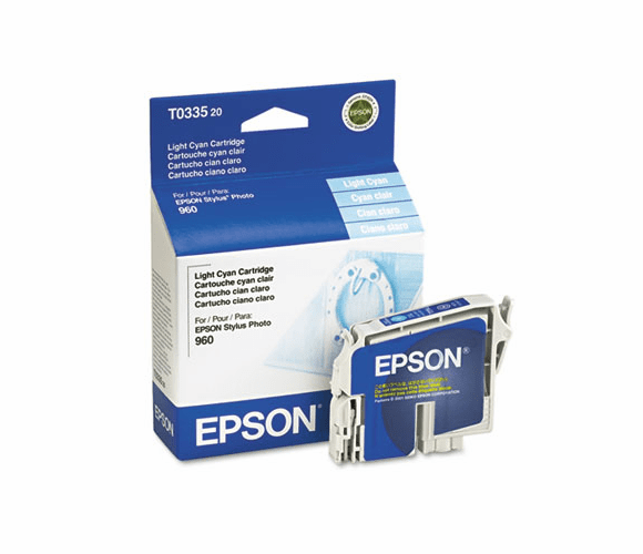 EPST033520 T033520 DURABrite Ink, 440 Page-Yield, Light Cyan By EPSON AMERICA, INC.