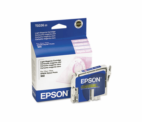 EPST033620 T033620 DURABrite Ink, 440 Page-Yield, Light Magenta By EPSON AMERICA, INC.