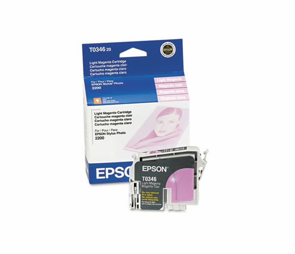 EPST034620 T034620 Ink, 440 Page-Yield, Light Magenta By EPSON AMERICA, INC.