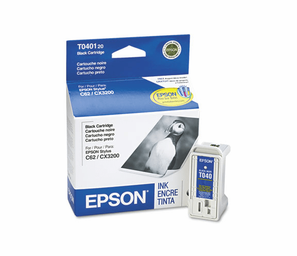 EPST040120 T040120 Ink, 600 Page-Yield, Black By EPSON AMERICA, INC.