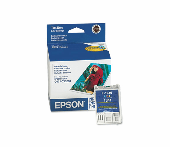 EPST041020 T041020 Ink, 300 Page-Yield, Tri-Color By EPSON AMERICA, INC.