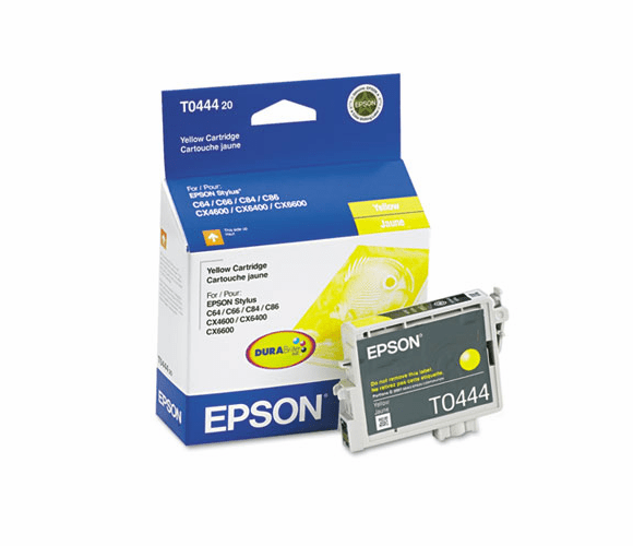 EPST044420 T044420 DURABrite Ink, 400 Page-Yield, Yellow By EPSON AMERICA, INC.
