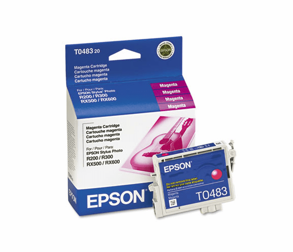 EPST048320 T048320 Quick-Dry Ink, 430 Page-Yield, Magenta By EPSON AMERICA, INC.
