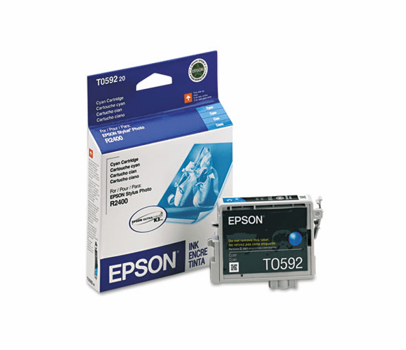 EPST059220 T059220 UltraChrome K3 Ink, 450 Page-Yield, Cyan By EPSON AMERICA, INC.