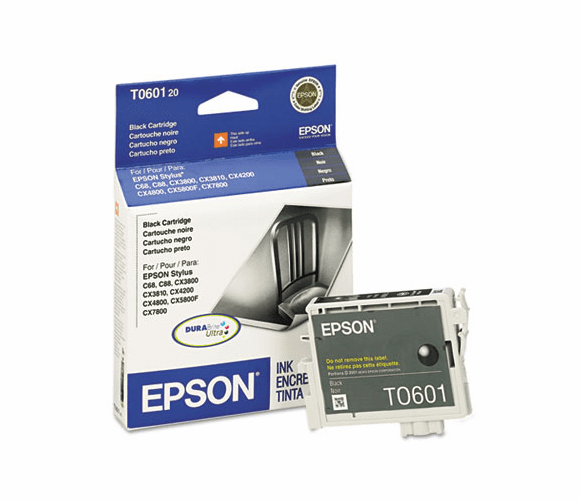 EPST060120 T060120 DURABrite Ink, 450 Page-Yield, Black By EPSON AMERICA, INC.