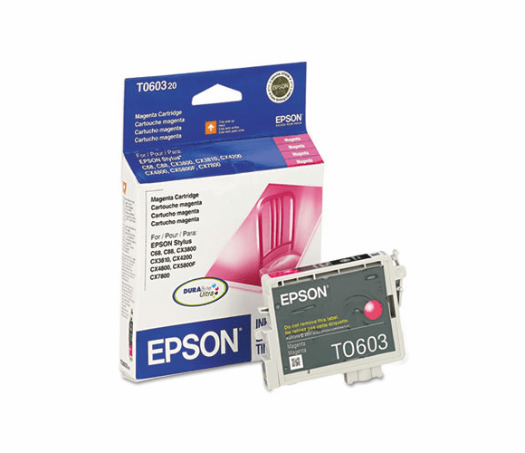 EPST060320 T060320 DURABrite Ink, 450 Page-Yield, Magenta By EPSON AMERICA, INC.