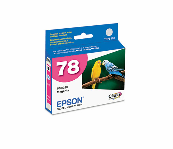EPST078320 T078320 Claria Ink, 430 Page-Yield, Magenta By EPSON AMERICA, INC.