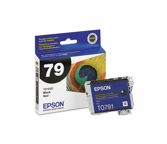 EPST079120 T079120 Claria Ink, 470 Page-Yield, Black By EPSON AMERICA, INC.