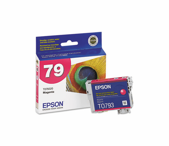 EPST079320 T079320 Claria Ink, 810 Page-Yield, Magenta By EPSON AMERICA, INC.