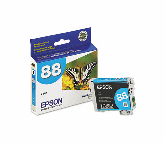EPST088220 T088220 (88) Ink, Cyan By EPSON AMERICA, INC.