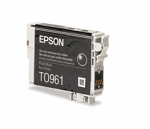 EPST096120 T096120 (96) Ink, 450 Page-Yield, Photo Black By EPSON AMERICA, INC.