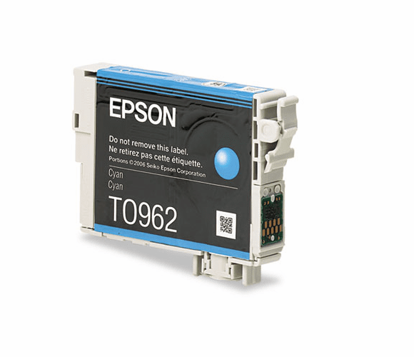 EPST096220 T096220 (96) Ink, 430 Page-Yield, Cyan By EPSON AMERICA, INC.