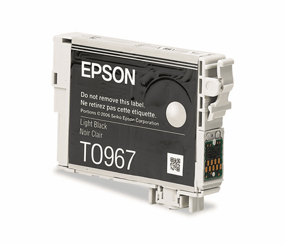 EPST096720 T096720 (96) Ink, 450 Page-Yield, Light Black By EPSON AMERICA, INC.