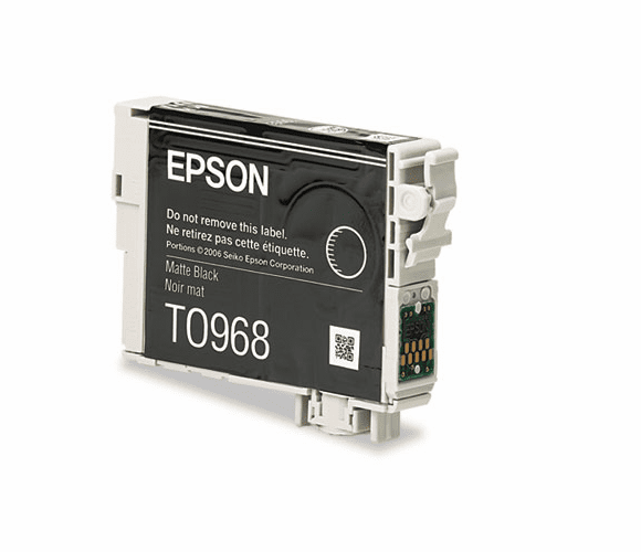 EPST096820 T096820 (96) Ink, 450 Page-Yield, Matte Black By EPSON AMERICA, INC.