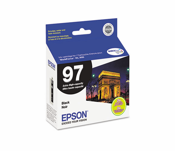 EPST097120 T097120 (97) Extra High-Yield Ink, Black By EPSON AMERICA, INC.