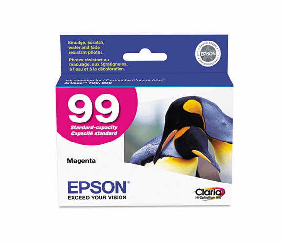EPST099320 T099320 (99) Claria Ink, 450 Page-Yield, Magenta By EPSON AMERICA, INC.