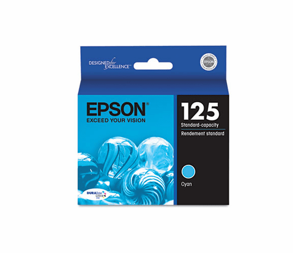 EPST125220 T125220 (125) Ink, Cyan By EPSON AMERICA, INC.