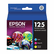 EPST125520 T125520 (125) Ink, Cyan, Magenta, Yellow 3/Pk By EPSON AMERICA, INC.