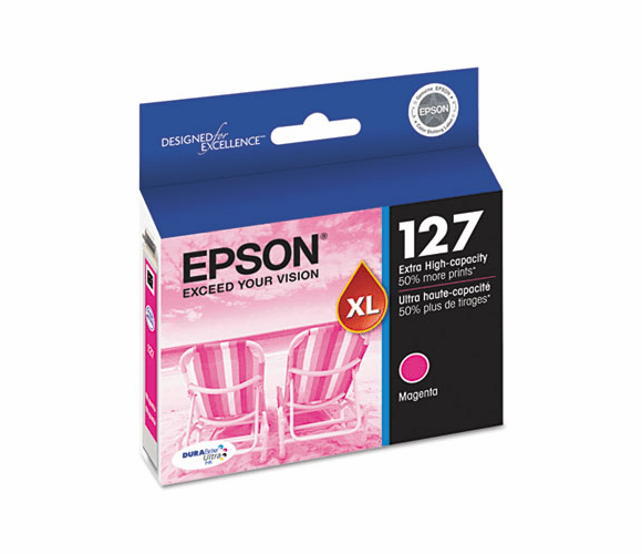 EPST127320 T127320 (127) High-Yield Ink, Magenta By EPSON AMERICA, INC.