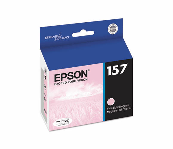EPST157620 T157620 UltraChrome K3 Ink, Light Magenta By EPSON AMERICA, INC.