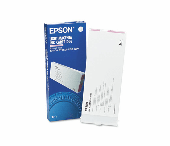 EPST411011 T411011 Ink, 6400 Page-Yield, Light Magenta By EPSON AMERICA, INC.