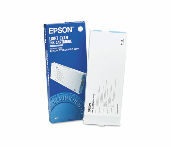 EPST412011 T412011 Ink, 6400 Page-Yield, Light Cyan By EPSON AMERICA, INC.