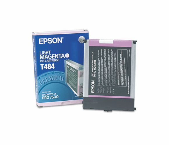 EPST484011 T484011 Ink, 3200 Page-Yield, Light Magenta By EPSON AMERICA, INC.