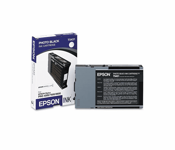 EPST543100 T543100 Ink, Black By EPSON AMERICA, INC.