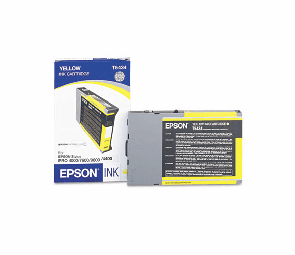 EPST543400 T543400 Ink, Yellow By EPSON AMERICA, INC.